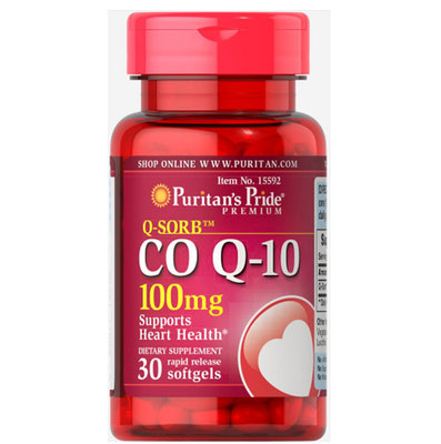Q-SORB co Q-10 100 Mg 30 Softgels