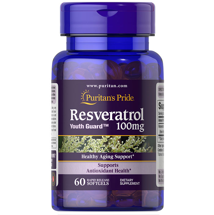 Puritan Pride   - Resveratrol 100 mg