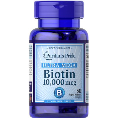Biotin 10.000 Mcg 50 Softgel
