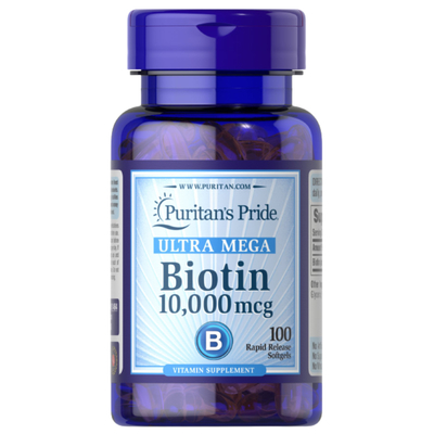 Biotin 10.000 Mcg 100 Softgel