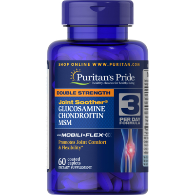 Double Glucosamine, Chondroitin & MSM 60 Caplets