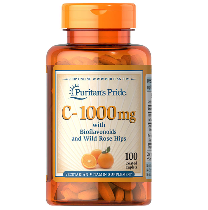 Vitamin C -1000 mg - 100 Caplets