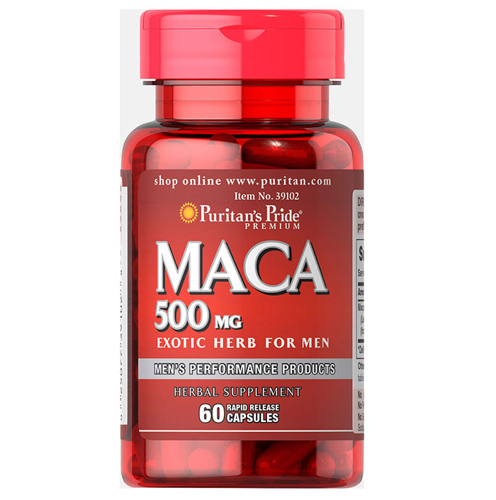 Puritan Pride   - Maca 500 Mg - 60 Capsules