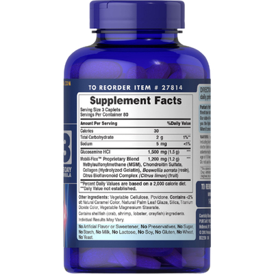 Double Glucosamine, Chondroitin & MSM 240 Caplets