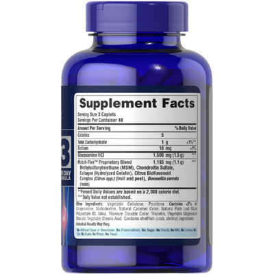 Double Glucosamine, Chondroitin & MSM 120 Caplets
